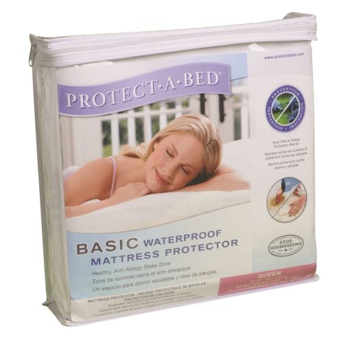 Protect-A-Bed Basic Waterproof Mattress Protector with Smooth Top Surface, Twin XL, 38x80x10